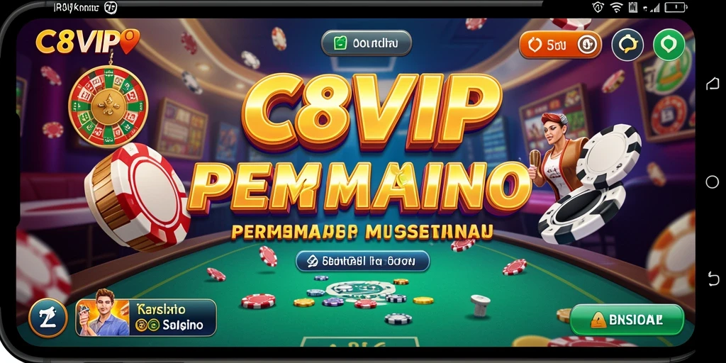 Screenshot gameplay C8VIP menampilkan aksi seru permainan Kasino.