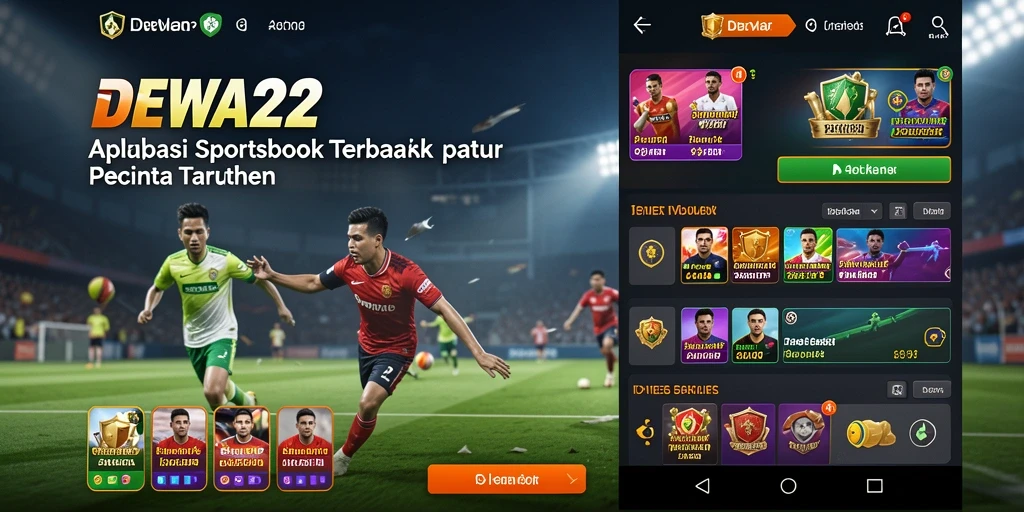 Tampilan screenshot utama DEWA22 yang menunjukkan pengalaman taruhan olahraga.