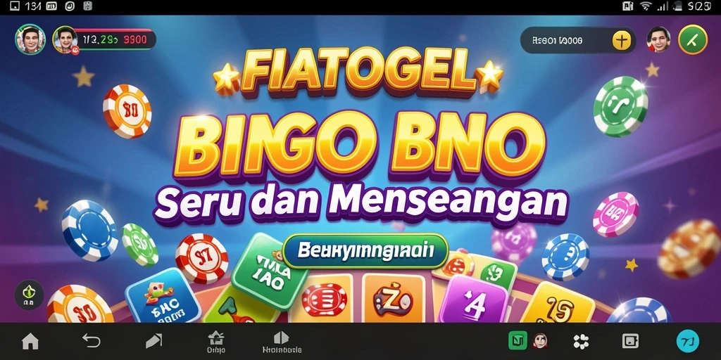 Tampilan gameplay seru dan interaktif dari FIATOGEL.