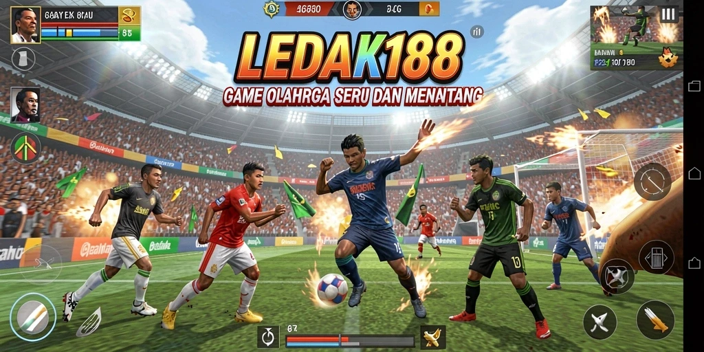 Gameplay seru LEDAK188 dengan aksi olahraga yang mengagumkan.