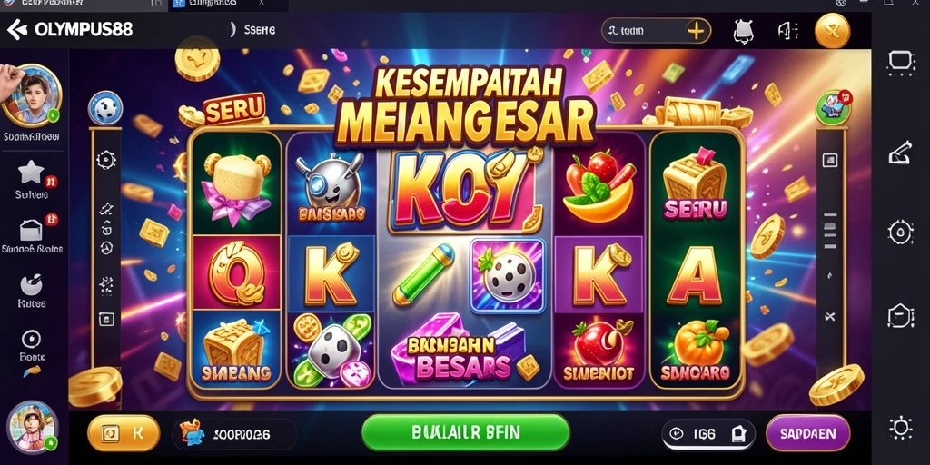 Gameplay menarik OLYMPUS88 dengan fitur Slot yang seru.